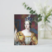 Henry Pierce Bone Queen Victoria Briefkaart (Staand voorkant)