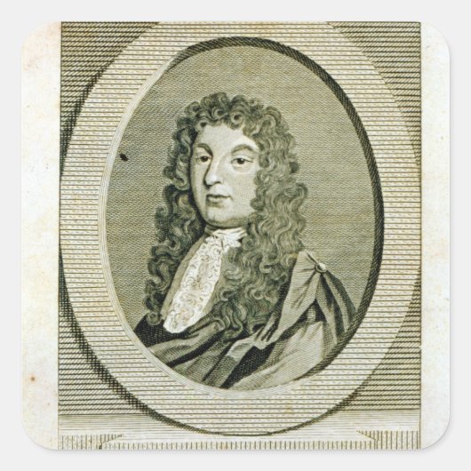 Henry Purcell , Vierkante Sticker (Voorkant)