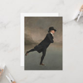 Henry Raeburn - De minister van Huisvesting Kaart (Voorkant / Achterkant in situ)