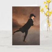 Henry Raeburn- de Schaatsende Minister Kaart (Gele Bloem)