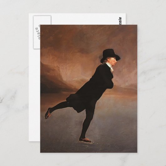 Henry Raeburn- The Skating Minister Briefkaart (Voorkant / Achterkant)