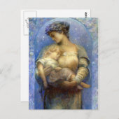 Henry Raymond Thompson: O Heilige Night Briefkaart (Voorkant / Achterkant)