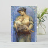 Henry Raymond Thompson: O Heilige Night Feestdagenkaart (Staand voorkant)