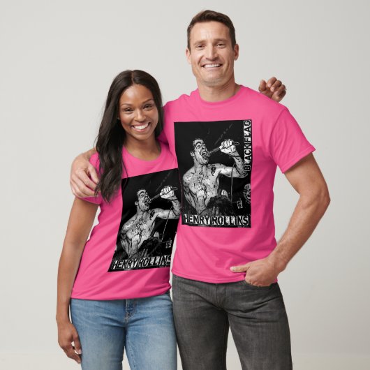 Henry Rolling Black Flag Punk T-shirt (Unisex)