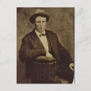 Henry Rupp ongeveer 1870 Briefkaart