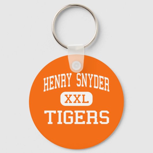 Henry Snyder - Tigers - High-Jersey City Sleutelhanger (Voorkant)