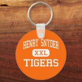 Henry Snyder - Tigers - High-Jersey City Sleutelhanger (Voorkant)