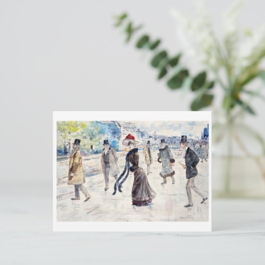 Henry Somm Briefkaart (Staand voorkant)