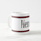 Henry Stippen Name Koffiemok (Voorkant links)