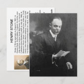 Henry Stone Briefkaart (Voorkant / Achterkant)