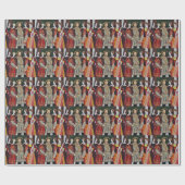 Henry The Aachtste en Zijn Zes Wives Cadeaupapier (Vlak)