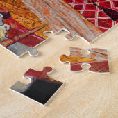 Henry The Aachtste en Zijn Zes Wives Legpuzzel (Zijkant)