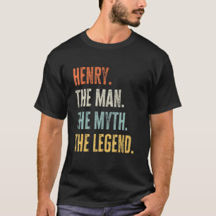 Henry the Best, Man Myth Legend, Grappig Beste Naa T-shirt