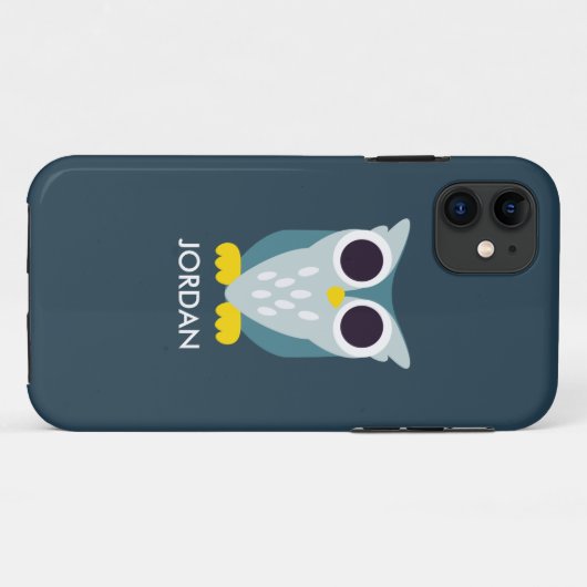 Henry the Owl Case-Mate iPhone Case (Achterkant (horizontaal))