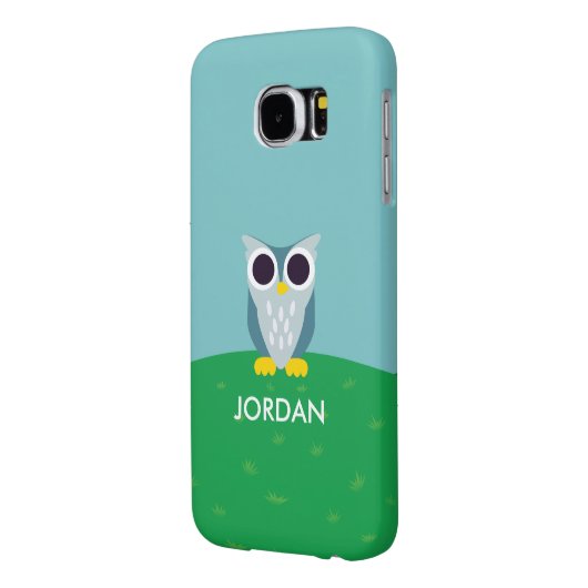 Henry the Owl Case-Mate Samsung Galaxy Hoesje (Achterkant Links)