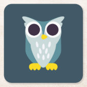 Henry the Owl Kartonnen Onderzetters (Voorkant)