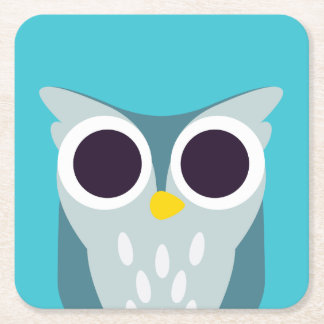 Henry the Owl Kartonnen Onderzetters