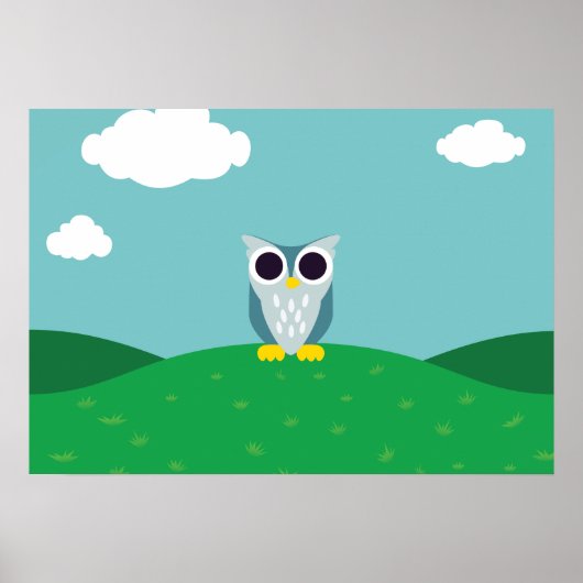 Henry the Owl Poster (Voorkant)