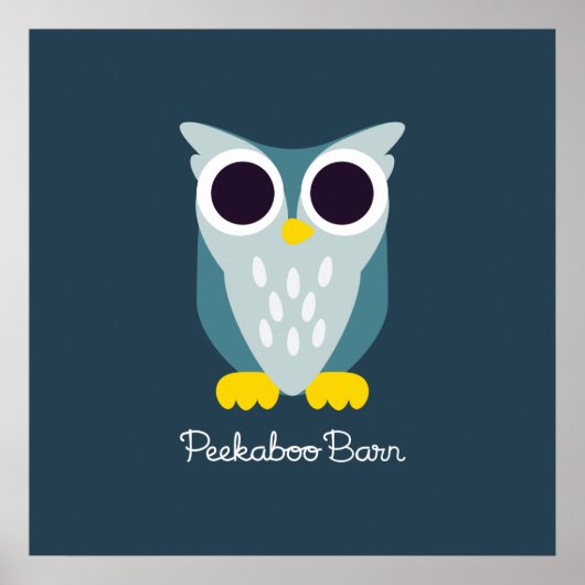 Henry the Owl Poster (Voorkant)