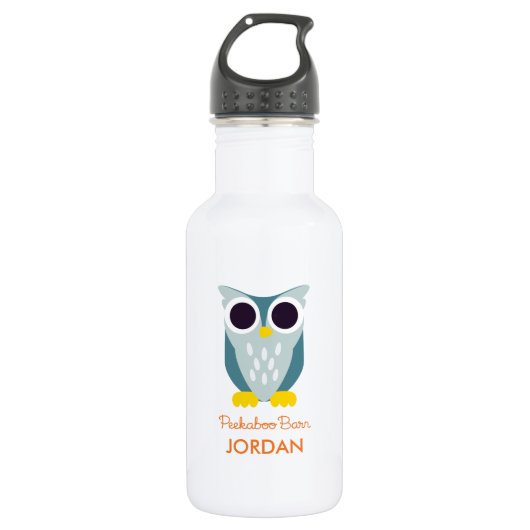 Henry the Owl Waterfles (Voorkant)