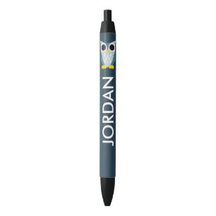 Henry the Owl Zwarte Inkt Pen