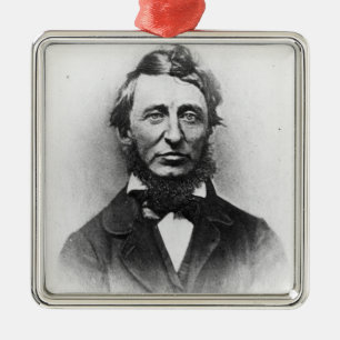 Henry Thoreau Metalen Ornament