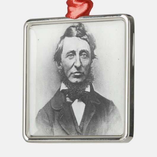 Henry Thoreau Metalen Ornament (Links)