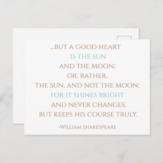 Henry V Briefkaart (Voorkant / Achterkant)