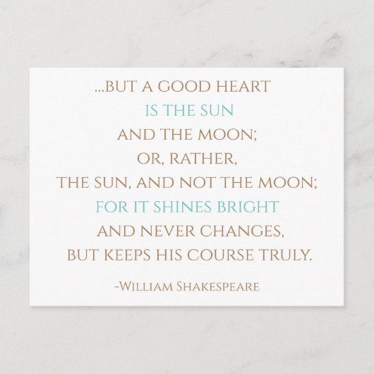 Henry V Briefkaart (Voorkant)