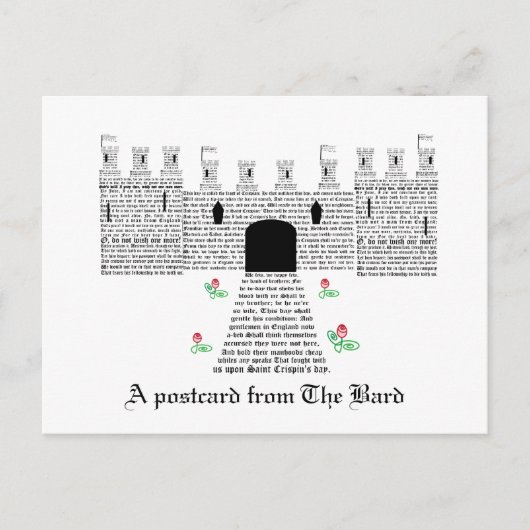 Henry V Briefkaart (Voorkant)