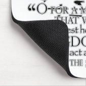 Henry V Quote Muismat (Hoek)