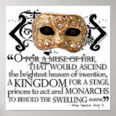 Henry V Quote Poster (Voorkant)