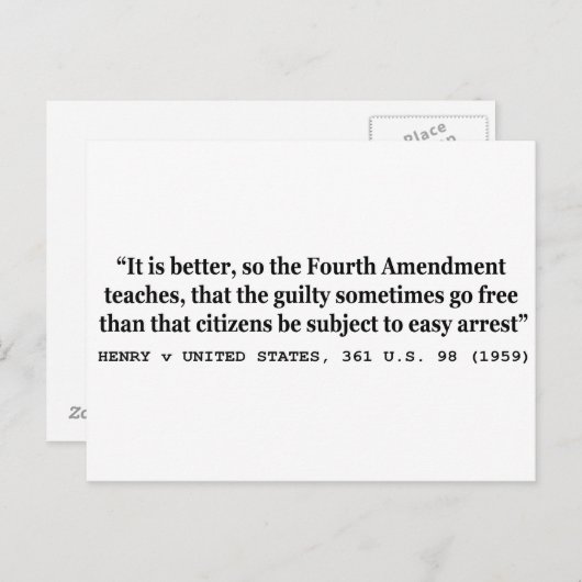 HENRY/VERENIGDE STATEN 361 US 98 1959 4e wijziging Briefkaart (Voorkant / Achterkant)