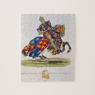 Henry VI, King of England (1421-71), 1422, uit 'A Legpuzzel