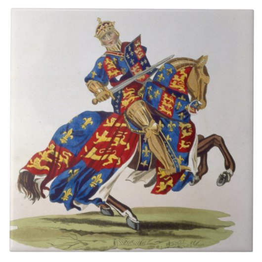 Henry VI, King of England (1421-71), 1422, uit 'A Tegeltje (Voorkant)