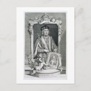 Henry VII (1457-1509) King of England from 1485, a Briefkaart