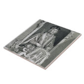 Henry VII (1457-1509) King of England from 1485, a Tegeltje (Zijkant)