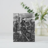 Henry VII bij Bosworth Briefkaart (Staand voorkant)