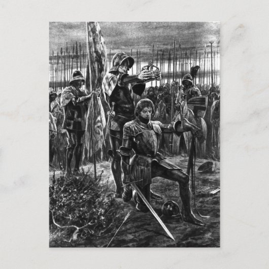 Henry VII bij Bosworth Briefkaart (Voorkant)