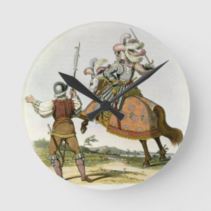 Henry VII, King of England (1457-1509) en a Billm Ronde Klok