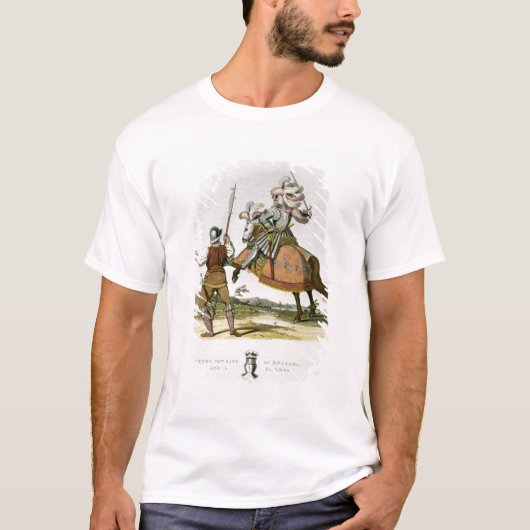 Henry VII, King of England (1457-1509) en a Billm T-shirt (Voorkant)