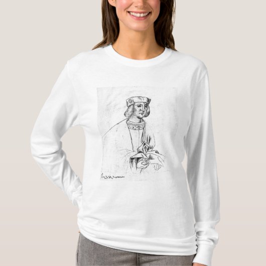 Henry VII king of England T-shirt (Voorkant)
