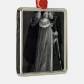 Henry VII Metalen Ornament (Rechts)