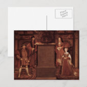 Henry VII&VIII, Elisabeth, Jane door Hans Holbein Briefkaart (Voorkant / Achterkant)