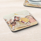 Henry VIII (1491-1547) en Francis I van Frankrijk  Bier Onderzetter (Linkerzijde)