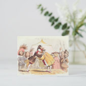 Henry VIII (1491-1547) en Francis I van Frankrijk  Briefkaart (Staand voorkant)