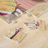 Henry VIII (1491-1547) en Francis I van Frankrijk  Legpuzzel (Zijkant)