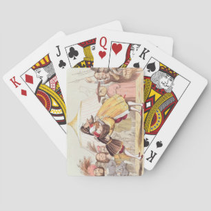 Henry VIII (1491-1547) en Francis I van Frankrijk  Pokerkaarten
