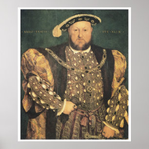 Henry VIII, 1539-40 Hans Holbein de Younger Poster