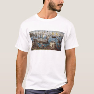 Henry VIII aan boord van Henry Grace a Dieu T-shirt